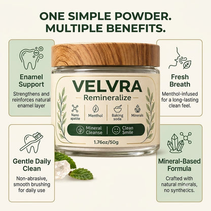 Velvra Remineralize Tooth Powder