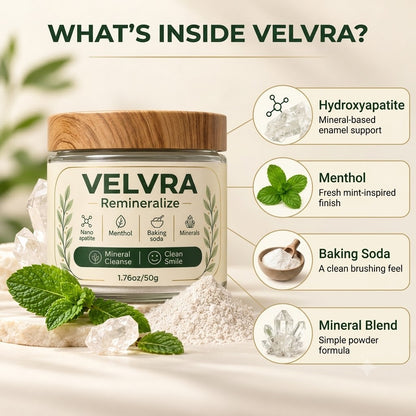 Velvra Remineralize Tooth Powder