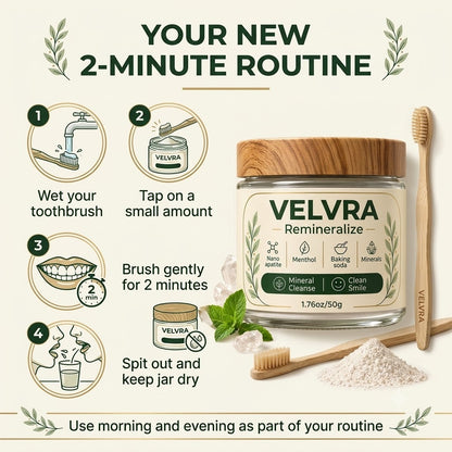 Velvra Remineralize Tooth Powder