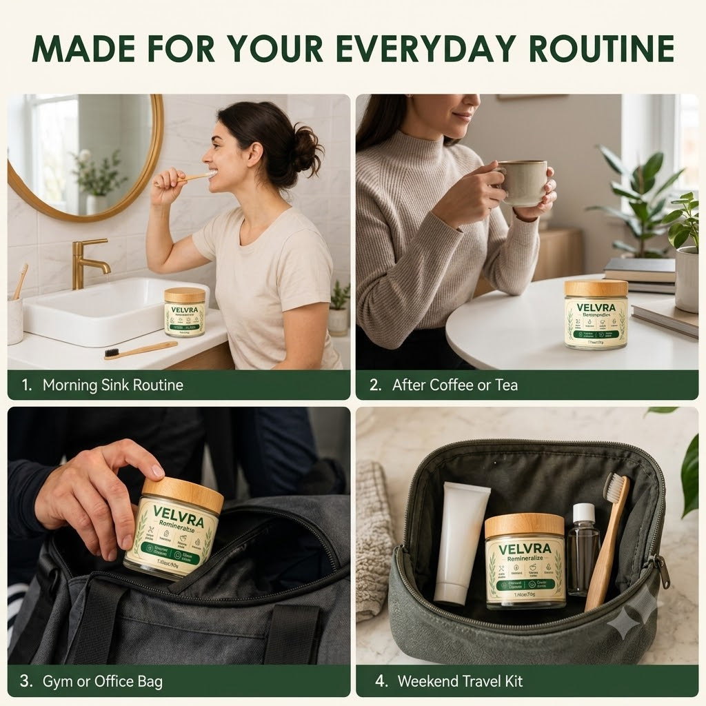Velvra Remineralize Tooth Powder
